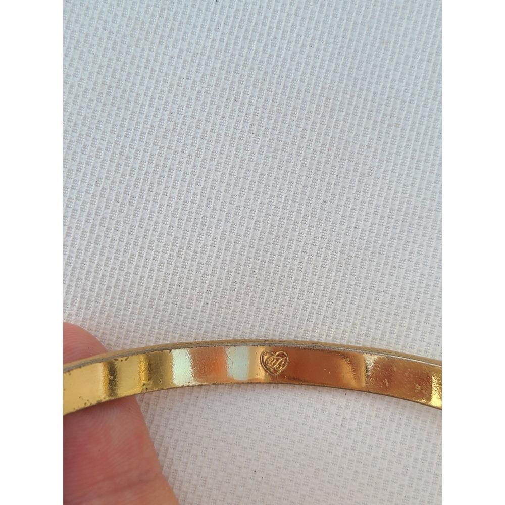 Brighton Gold Rhinestone Bangle - Picture 4 of 4